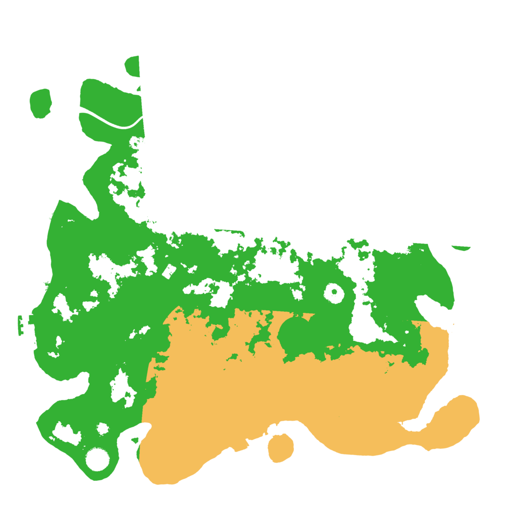 Biome Rust Map: Procedural Map, Size: 3900, Seed: 64229033