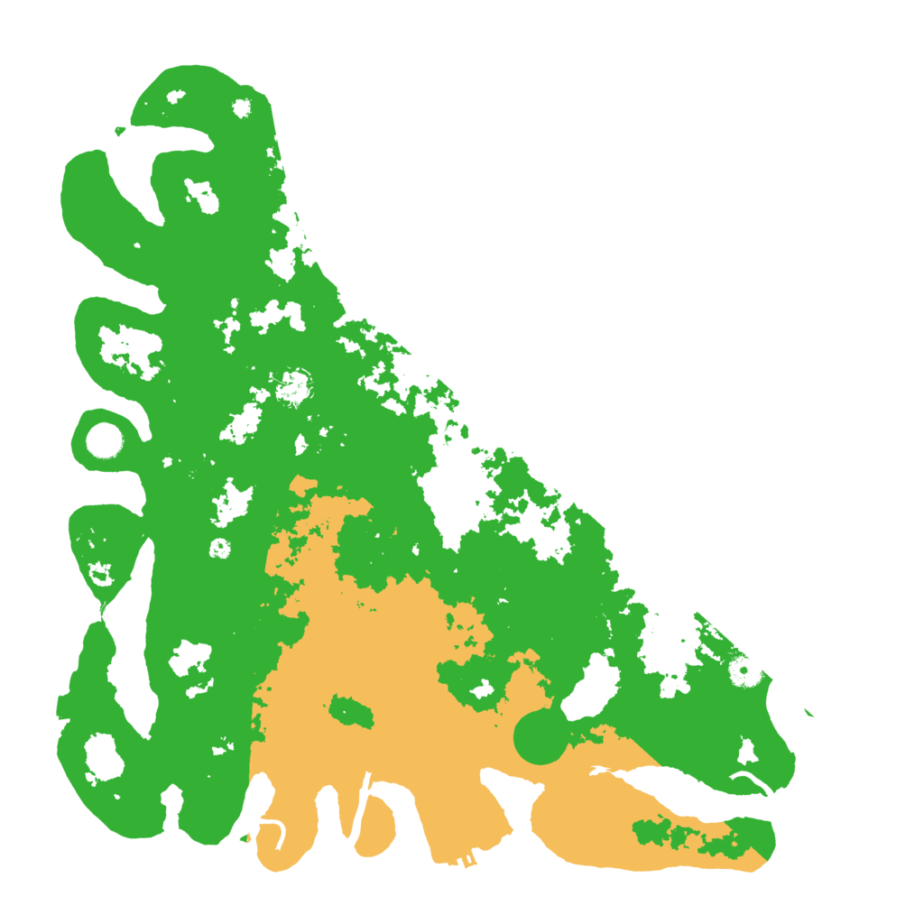 Biome Rust Map: Procedural Map, Size: 4500, Seed: 217251234