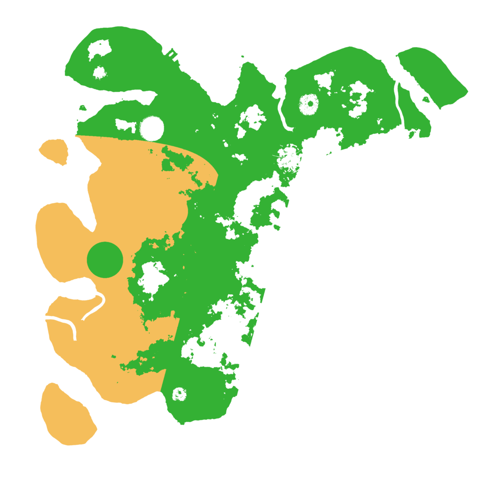 Biome Rust Map: Procedural Map, Size: 3650, Seed: 40603090