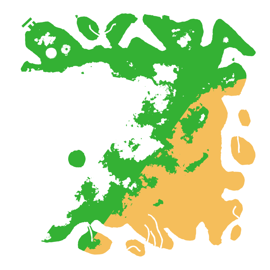Biome Rust Map: Procedural Map, Size: 4400, Seed: 31522502