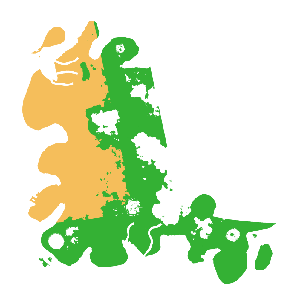 Biome Rust Map: Procedural Map, Size: 3500, Seed: 730105440