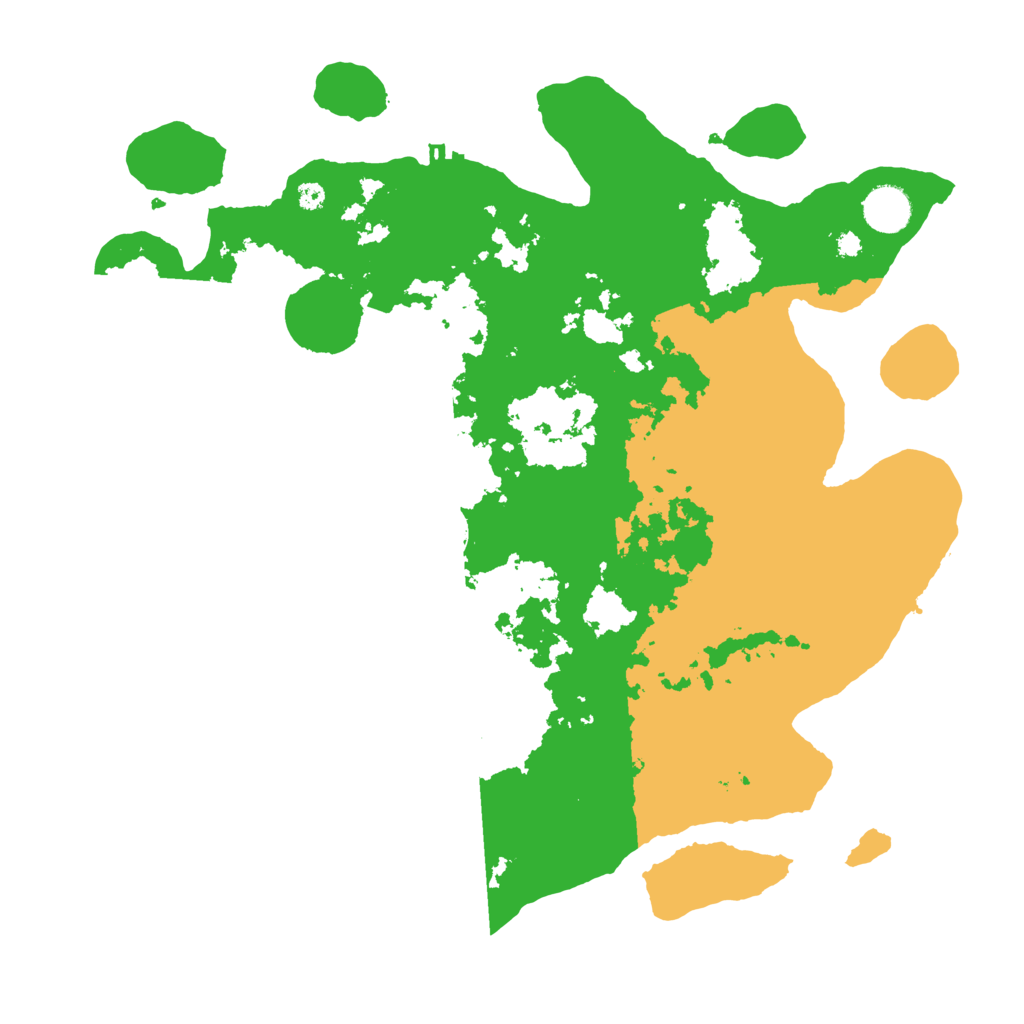 Biome Rust Map: Procedural Map, Size: 3800, Seed: 54684385