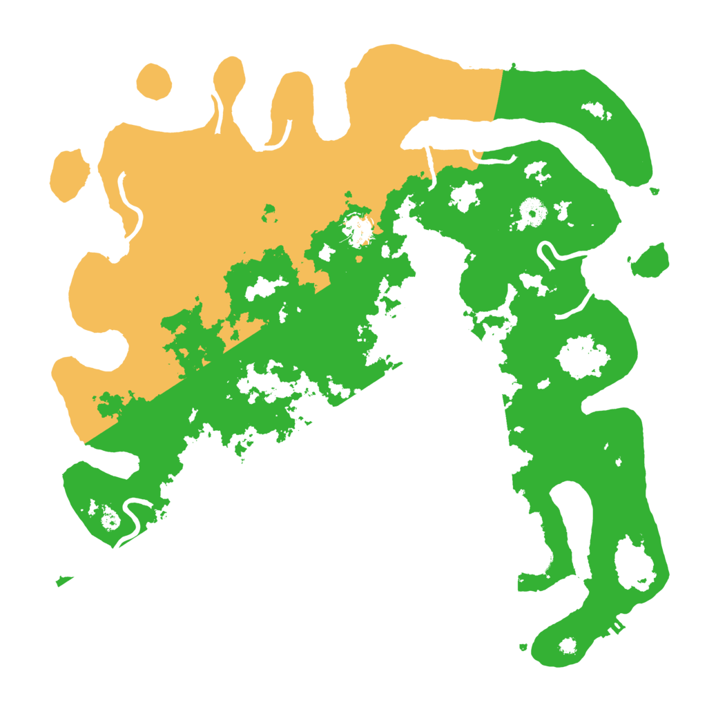 Biome Rust Map: Procedural Map, Size: 3900, Seed: 75361906