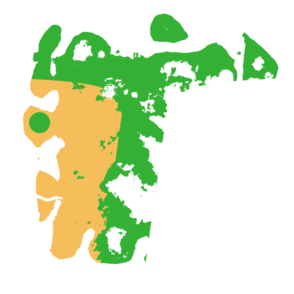 Biome Rust Map: Procedural Map, Size: 3700, Seed: 38865951