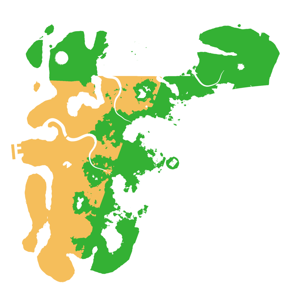Biome Rust Map: Procedural Map, Size: 4100, Seed: 65295313