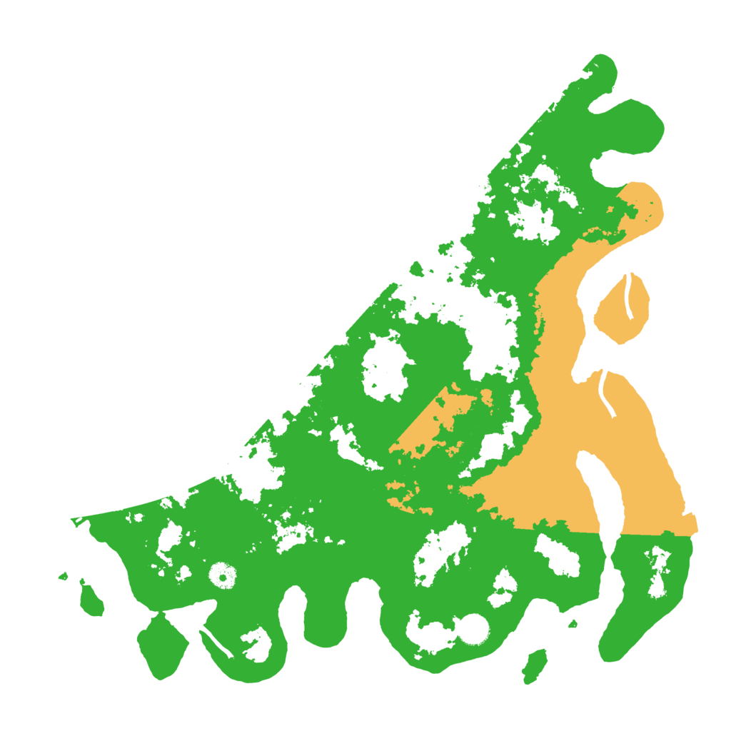 Biome Rust Map: Procedural Map, Size: 4100, Seed: 83081948