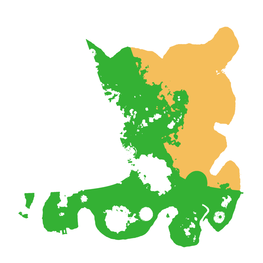 Biome Rust Map: Procedural Map, Size: 3400, Seed: 33965308