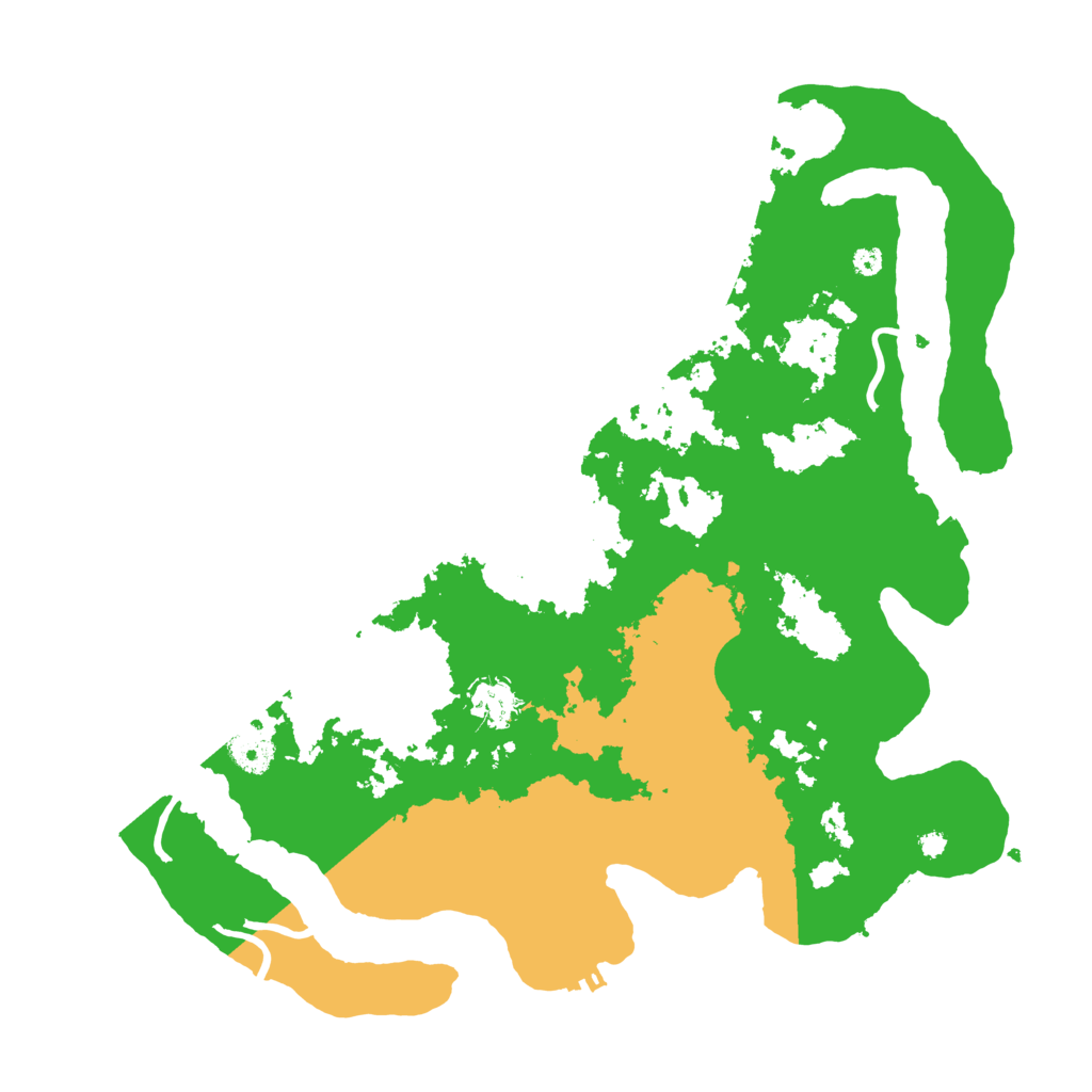 Biome Rust Map: Procedural Map, Size: 3850, Seed: 82480036