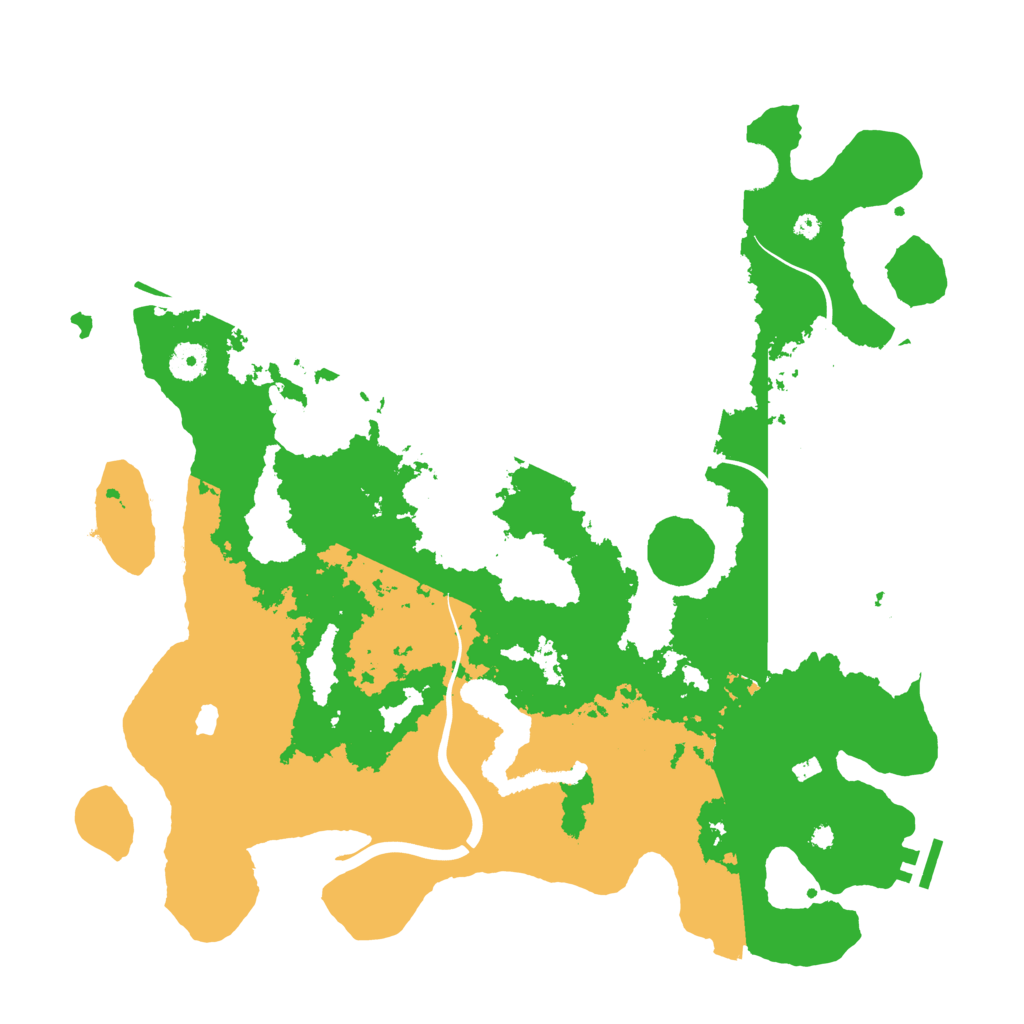Biome Rust Map: Procedural Map, Size: 4100, Seed: 2862073