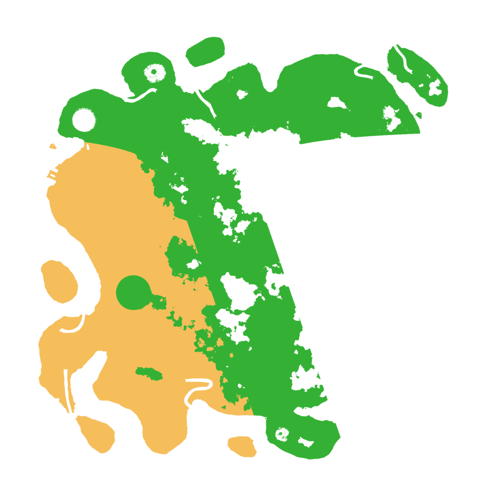 Biome Rust Map: Procedural Map, Size: 3800, Seed: 65207875