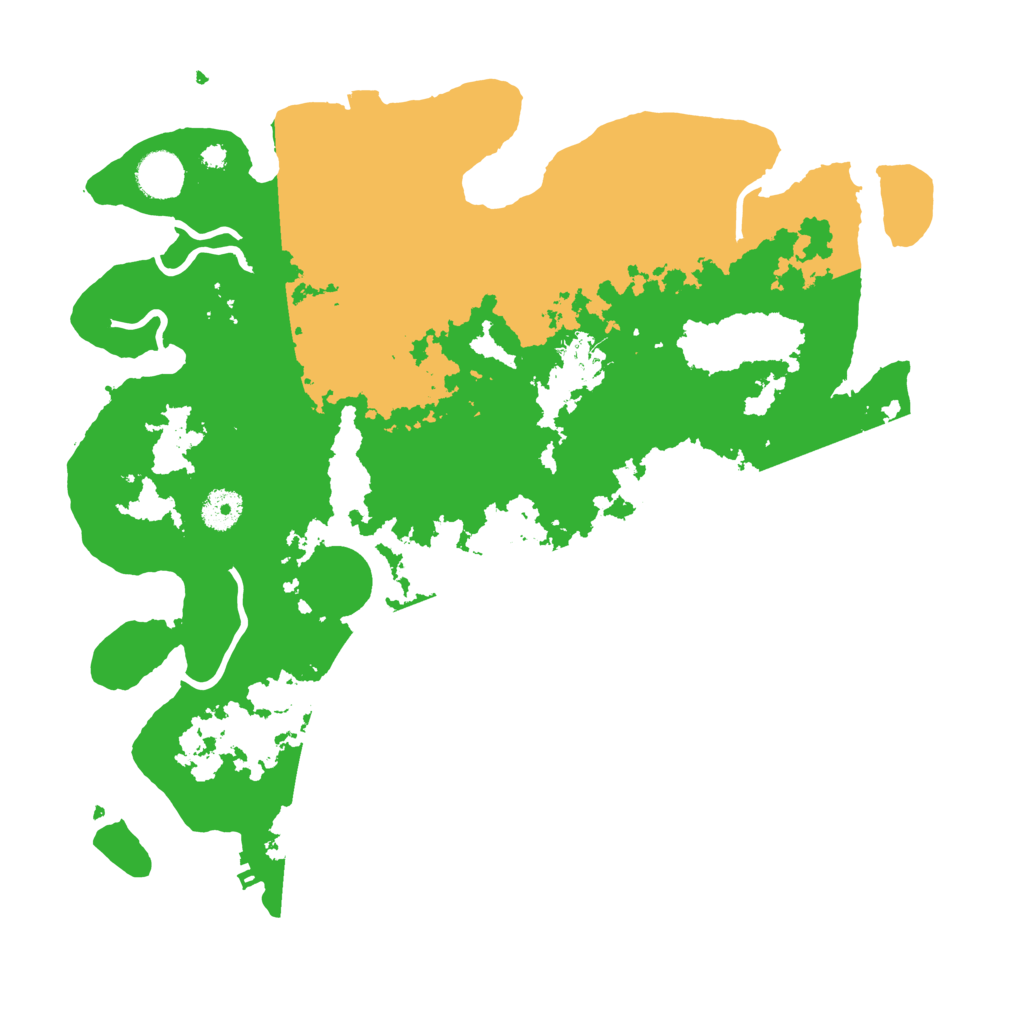 Biome Rust Map: Procedural Map, Size: 3800, Seed: 7282536