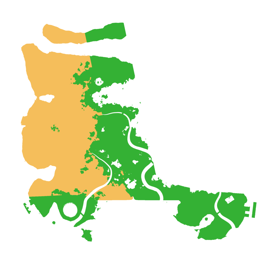 Biome Rust Map: Procedural Map, Size: 3450, Seed: 47212923