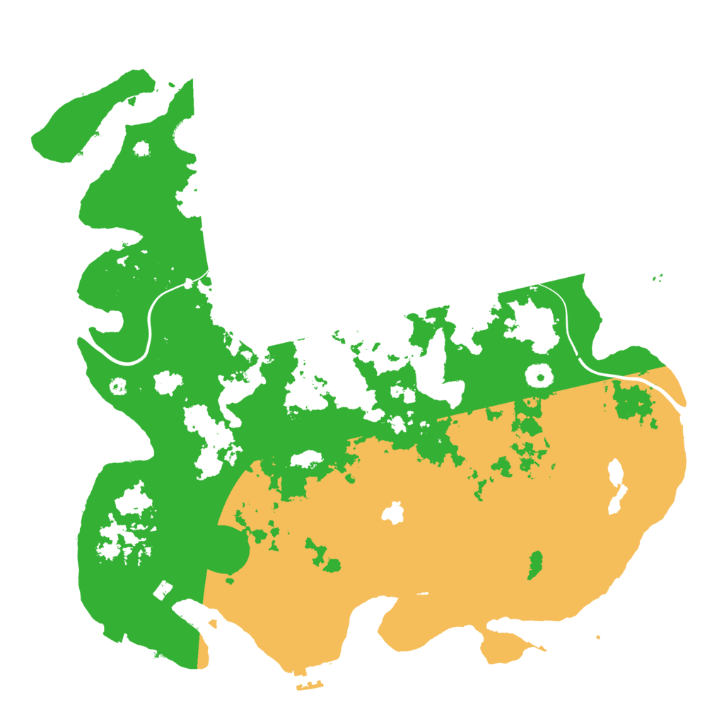 Biome Rust Map: Procedural Map, Size: 4100, Seed: 90588661