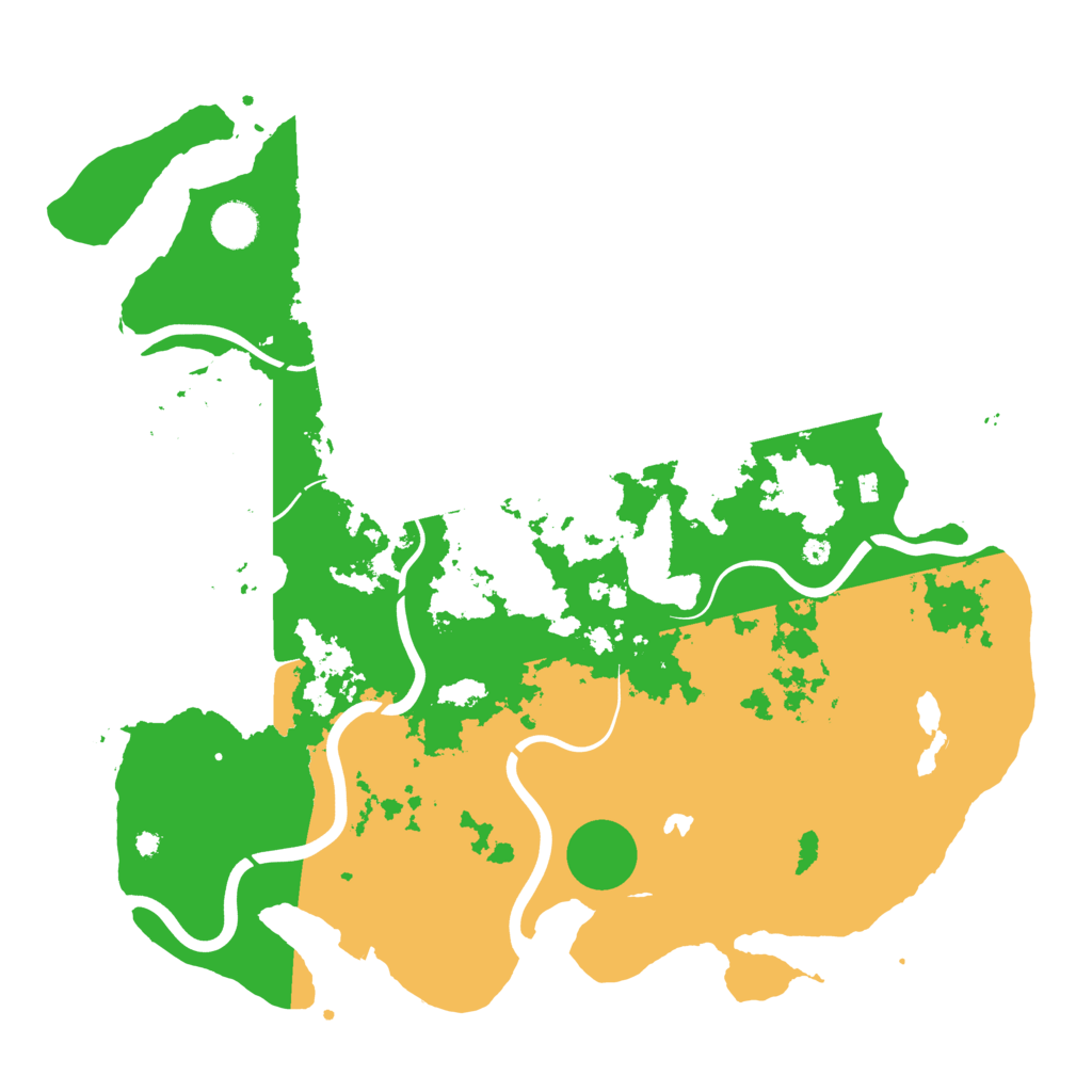 Biome Rust Map: Procedural Map, Size: 4100, Seed: 90588661