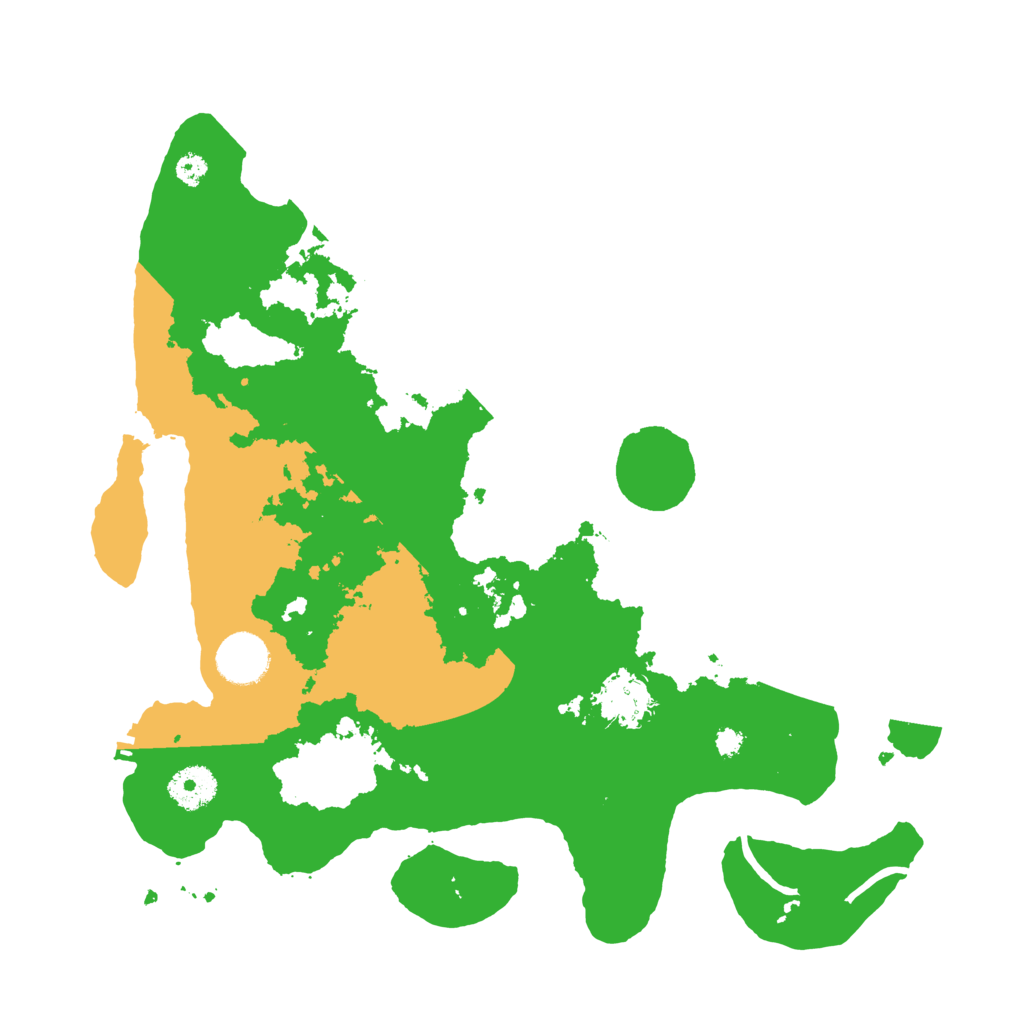 Biome Rust Map: Procedural Map, Size: 3450, Seed: 92602647