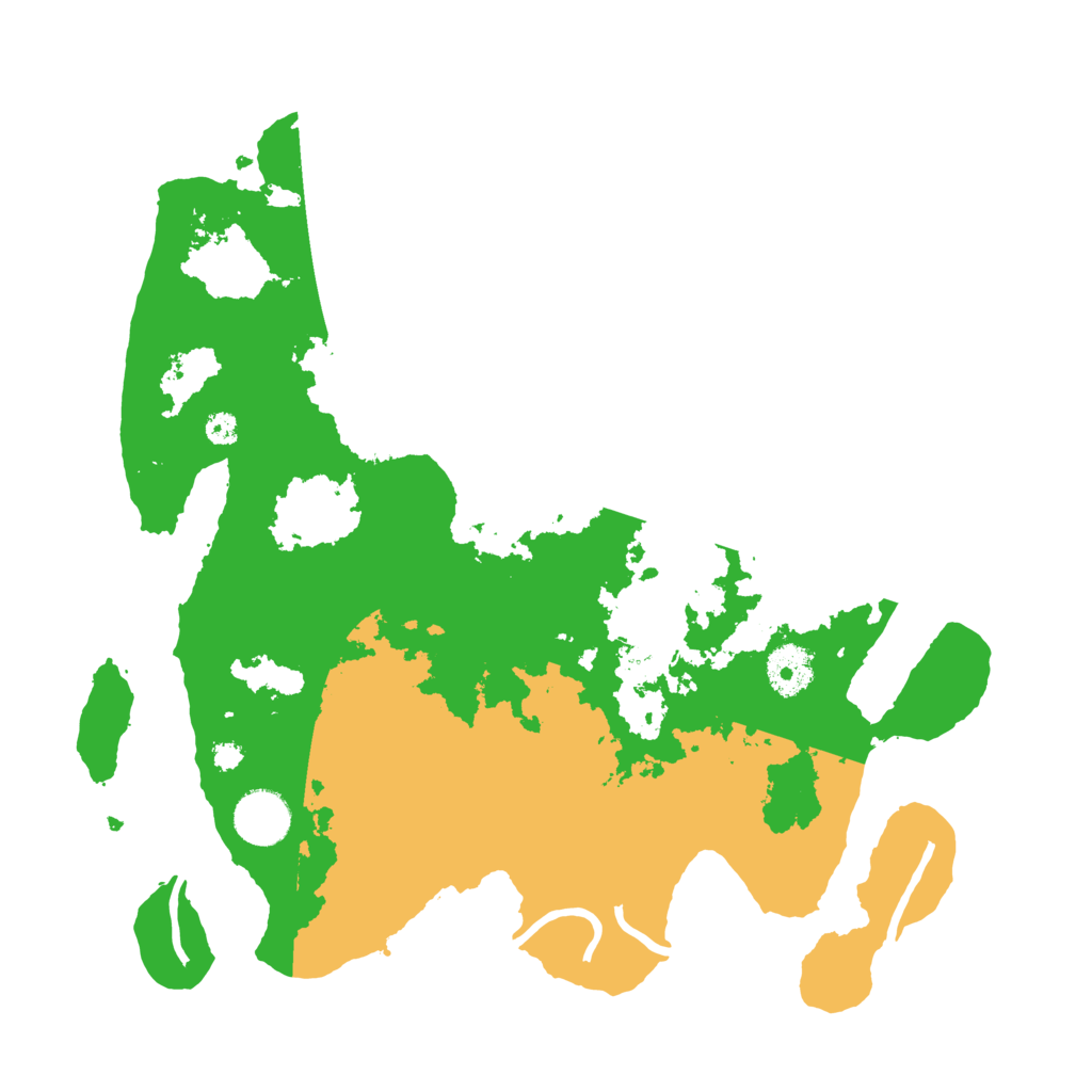 Biome Rust Map: Procedural Map, Size: 3450, Seed: 10505210