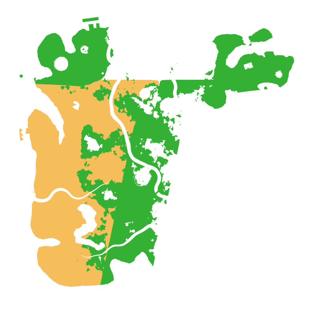 Biome Rust Map: Procedural Map, Size: 4000, Seed: 390047282