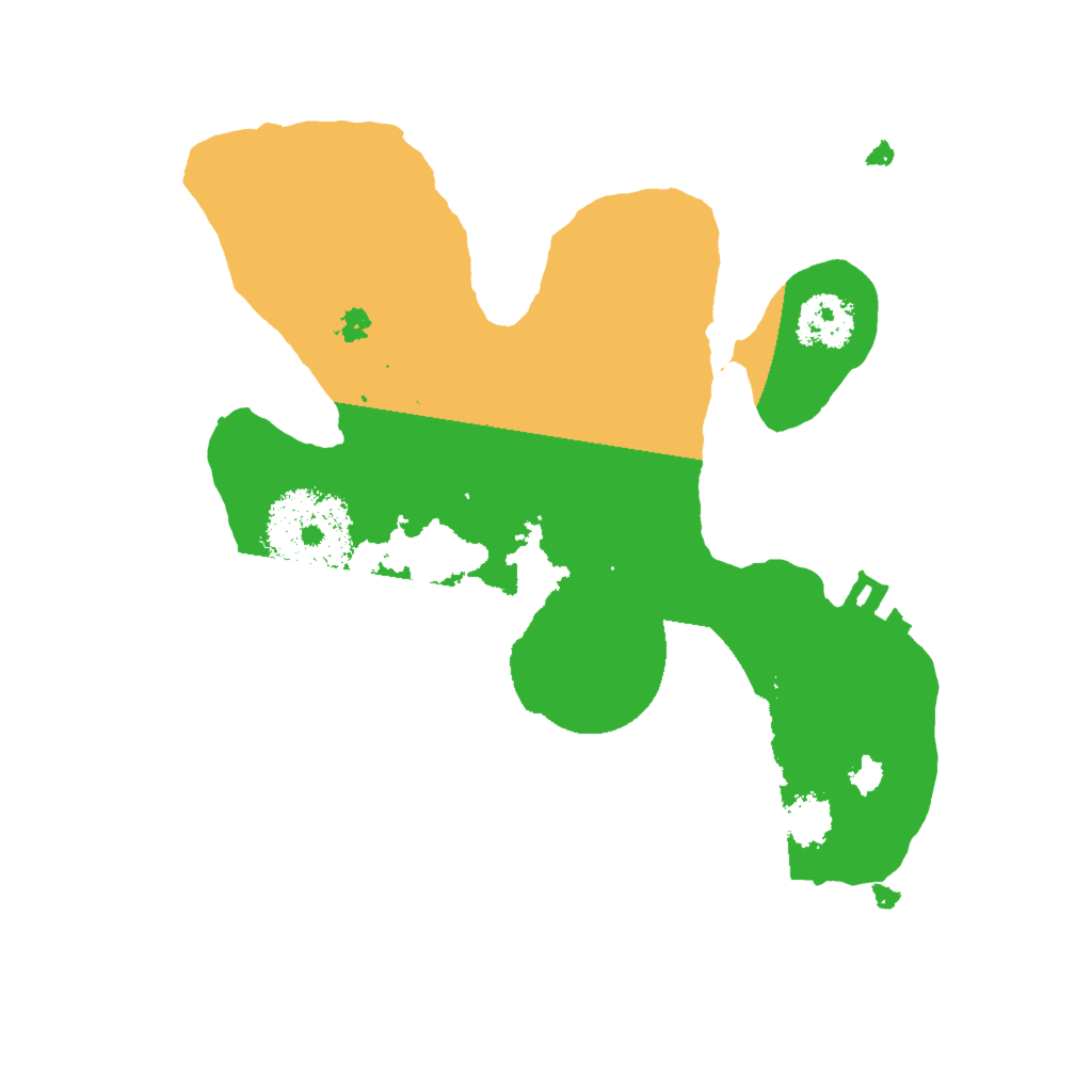 Biome Rust Map: Procedural Map, Size: 2000, Seed: 707