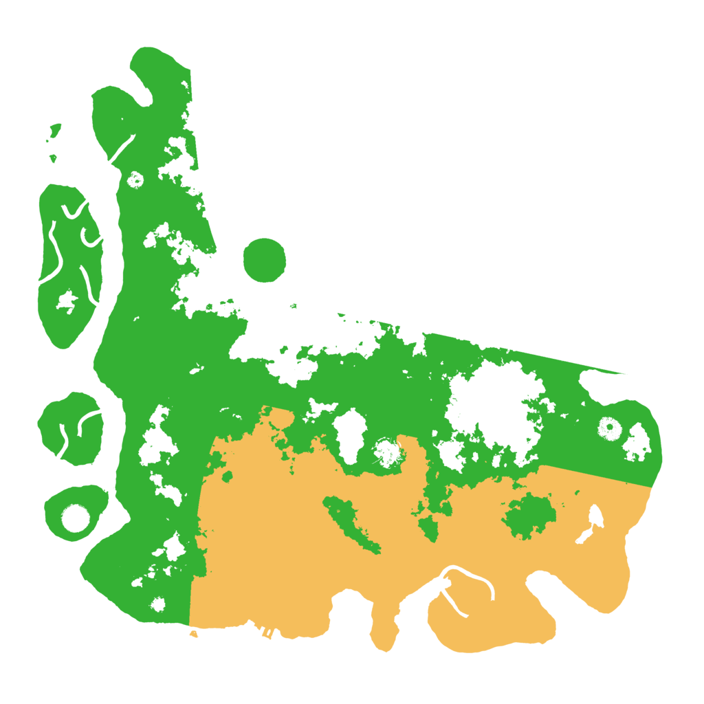 Biome Rust Map: Procedural Map, Size: 4500, Seed: 648303