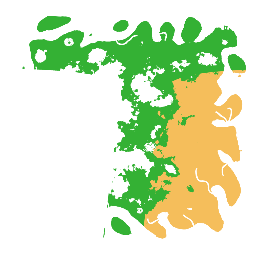 Biome Rust Map: Procedural Map, Size: 4400, Seed: 5381906