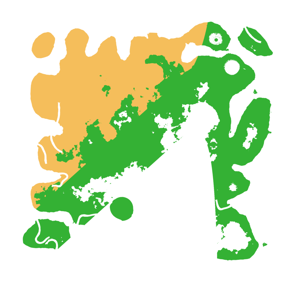 Biome Rust Map: Procedural Map, Size: 3500, Seed: 928659176
