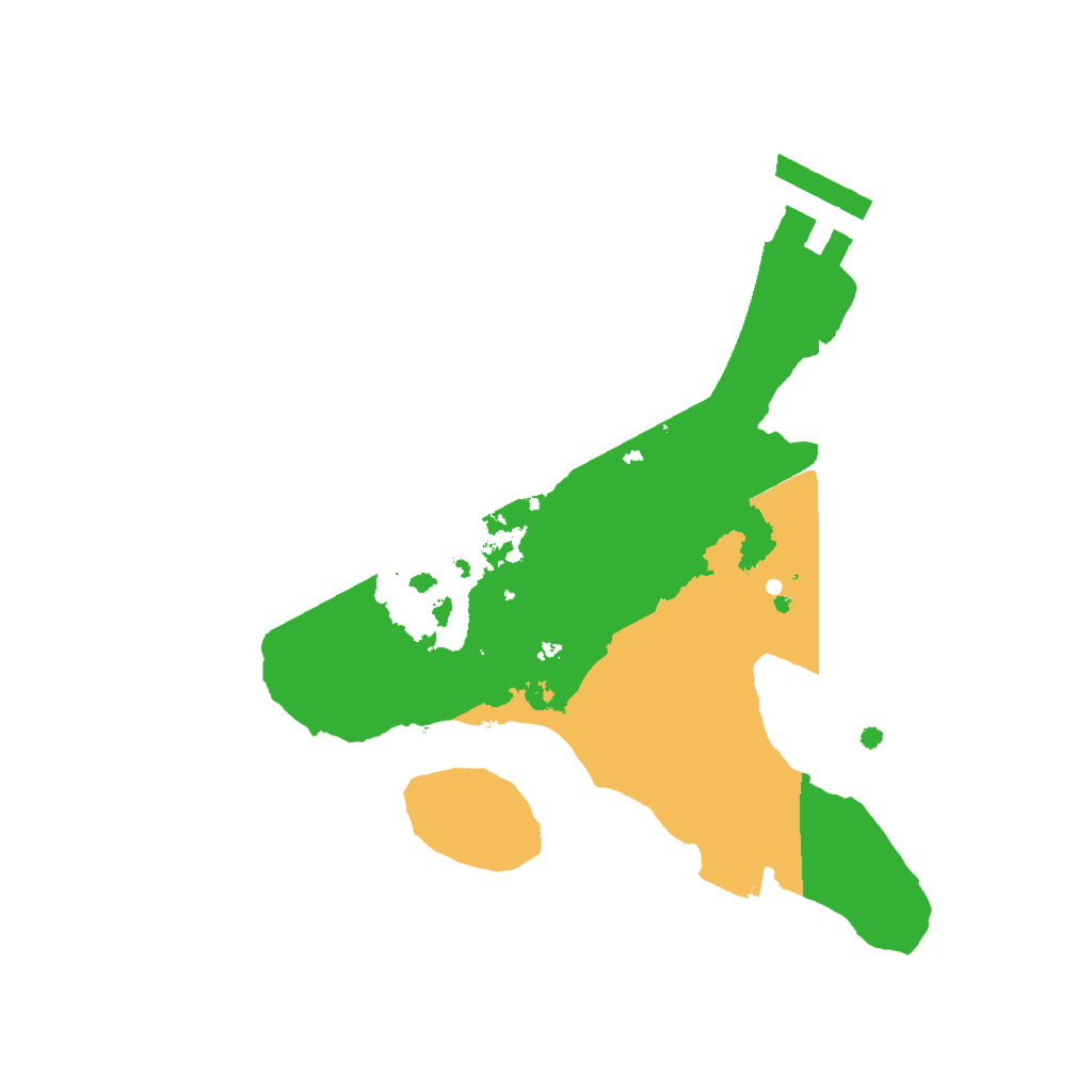 Biome Rust Map: Procedural Map, Size: 2000, Seed: 20985430