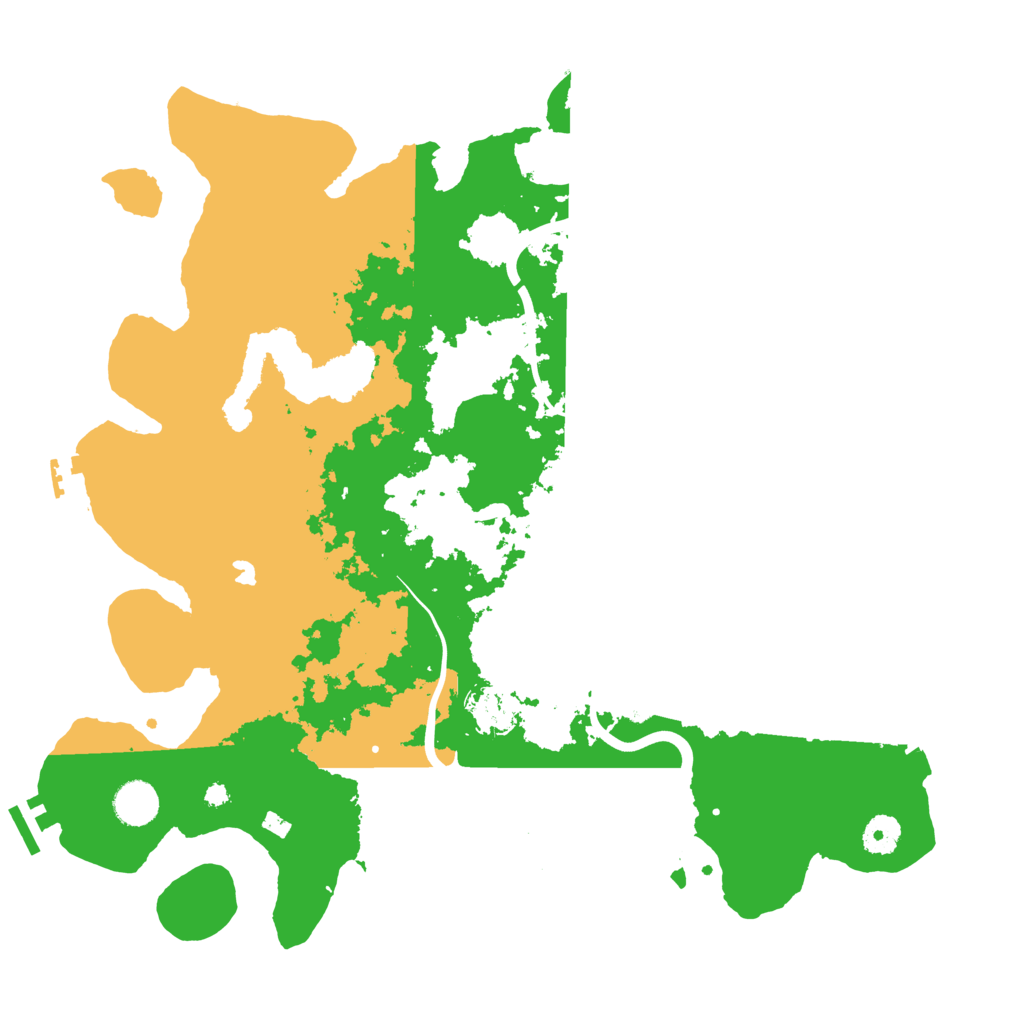 Biome Rust Map: Procedural Map, Size: 4000, Seed: 1847
