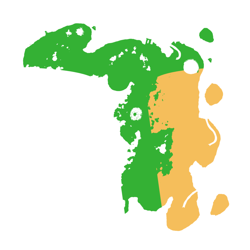 Biome Rust Map: Procedural Map, Size: 3000, Seed: 801857359