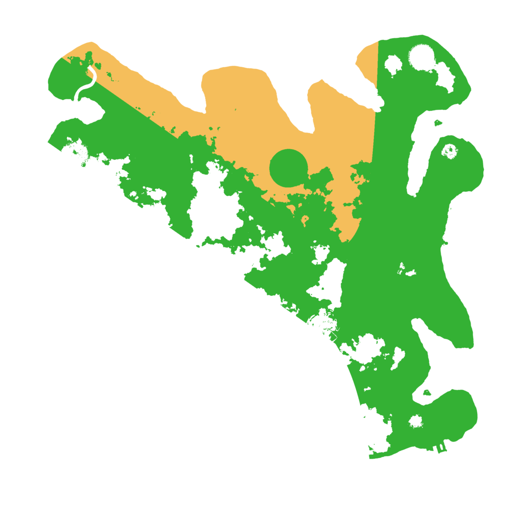 Biome Rust Map: Procedural Map, Size: 3550, Seed: 23647032