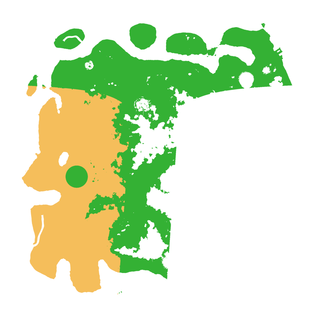 Biome Rust Map: Procedural Map, Size: 3800, Seed: 5212082