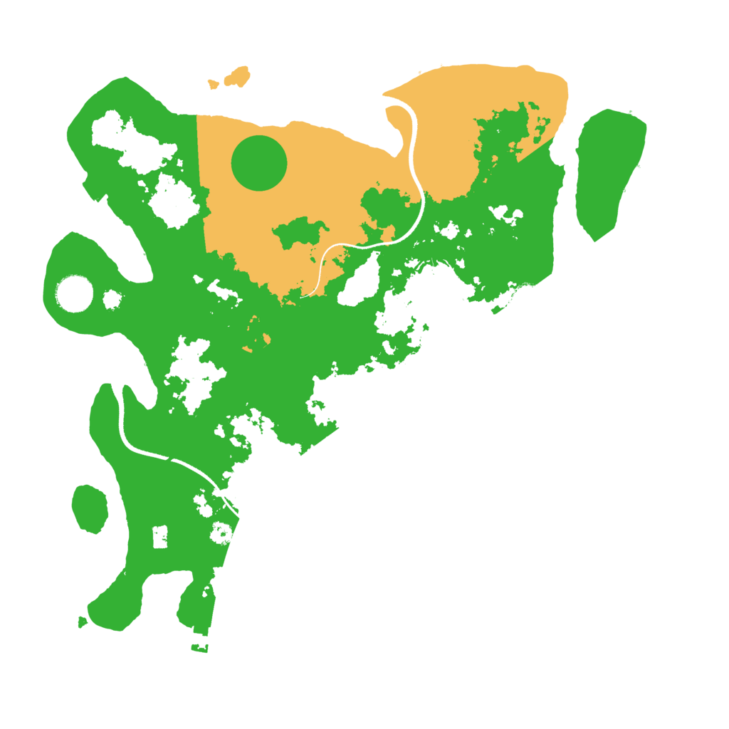 Biome Rust Map: Procedural Map, Size: 3450, Seed: 12004669