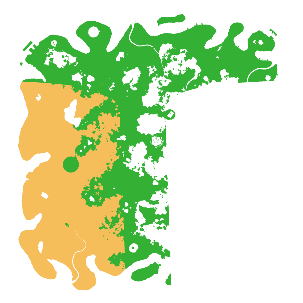Biome Rust Map: Procedural Map, Size: 5000, Seed: 784447050