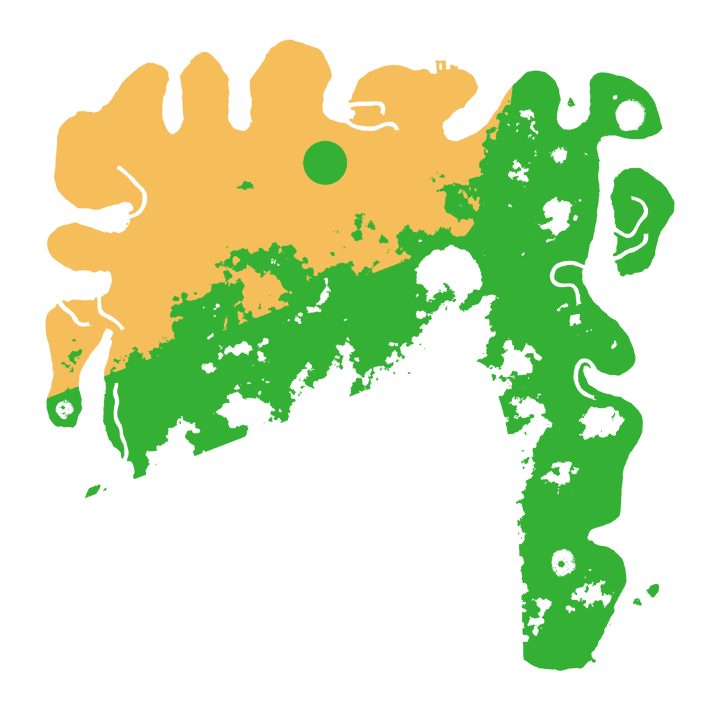 Biome Rust Map: Procedural Map, Size: 4300, Seed: 75287512