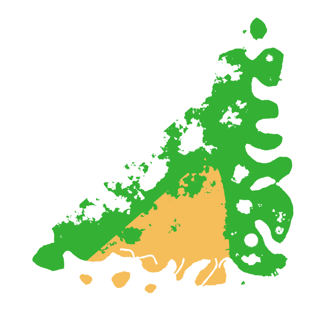 Biome Rust Map: Procedural Map, Size: 4100, Seed: 88692935