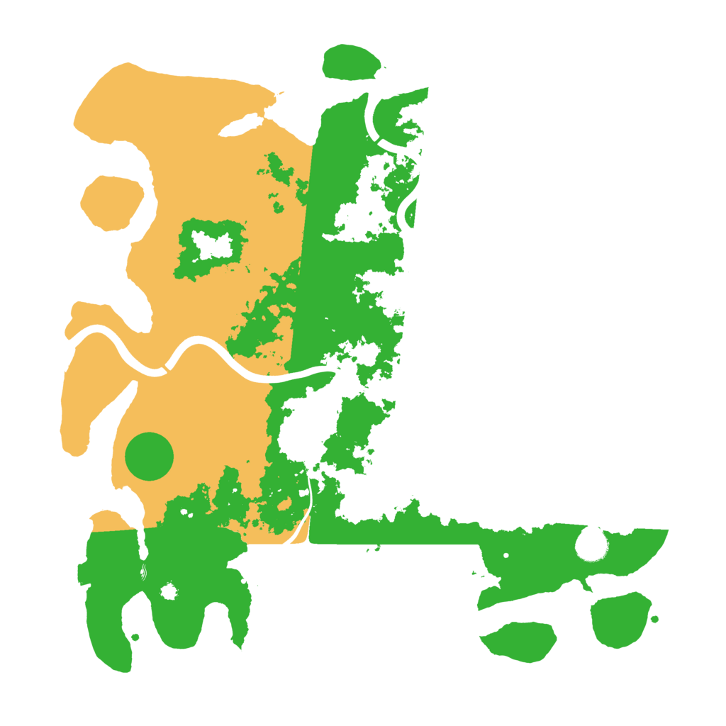 Biome Rust Map: Procedural Map, Size: 3950, Seed: 24522032