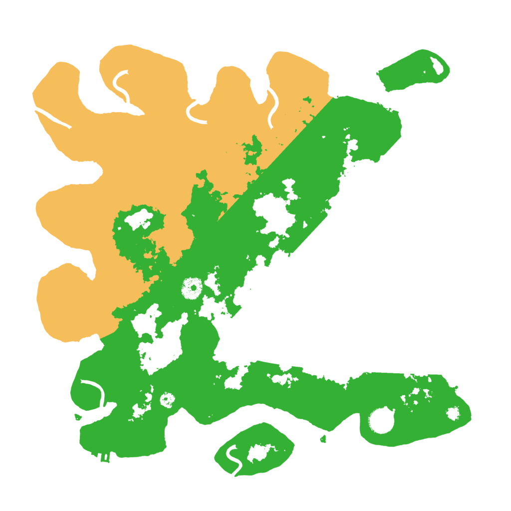 Biome Rust Map: Procedural Map, Size: 3550, Seed: 9863465