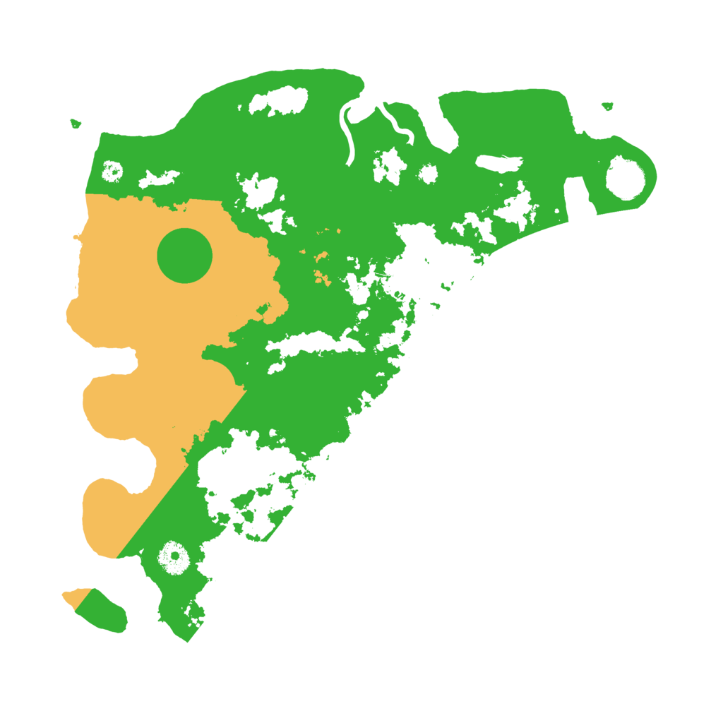 Biome Rust Map: Procedural Map, Size: 3450, Seed: 35893722