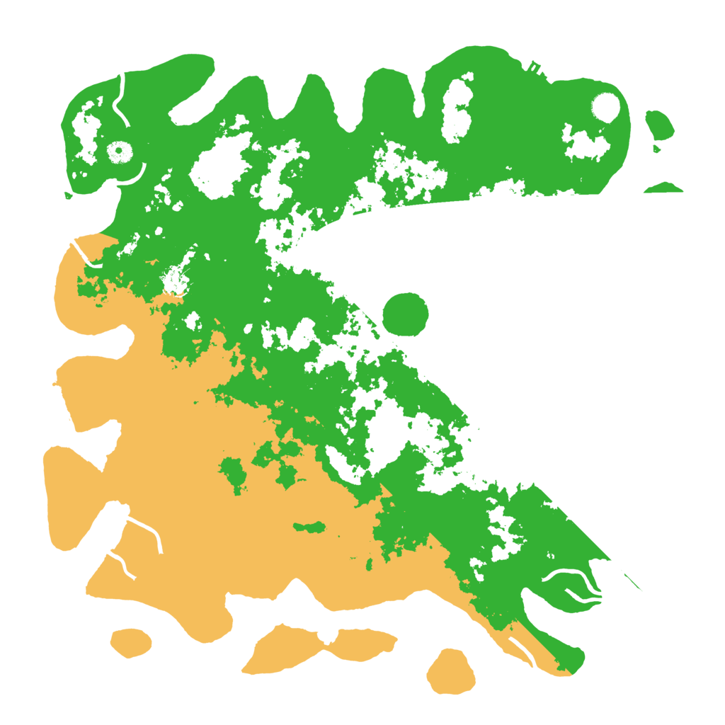 Biome Rust Map: Procedural Map, Size: 4500, Seed: 1825385838