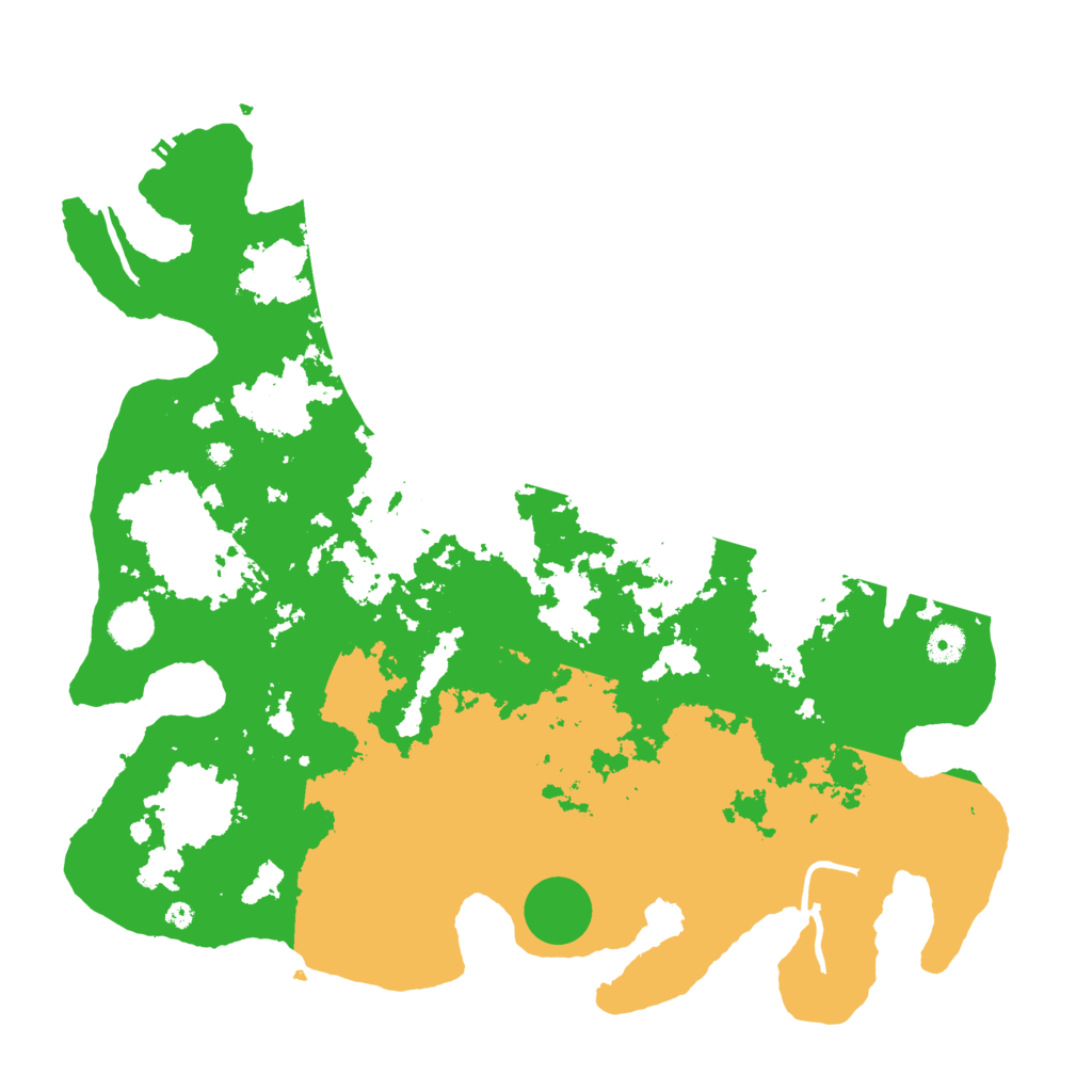 Biome Rust Map: Procedural Map, Size: 4250, Seed: 398470288