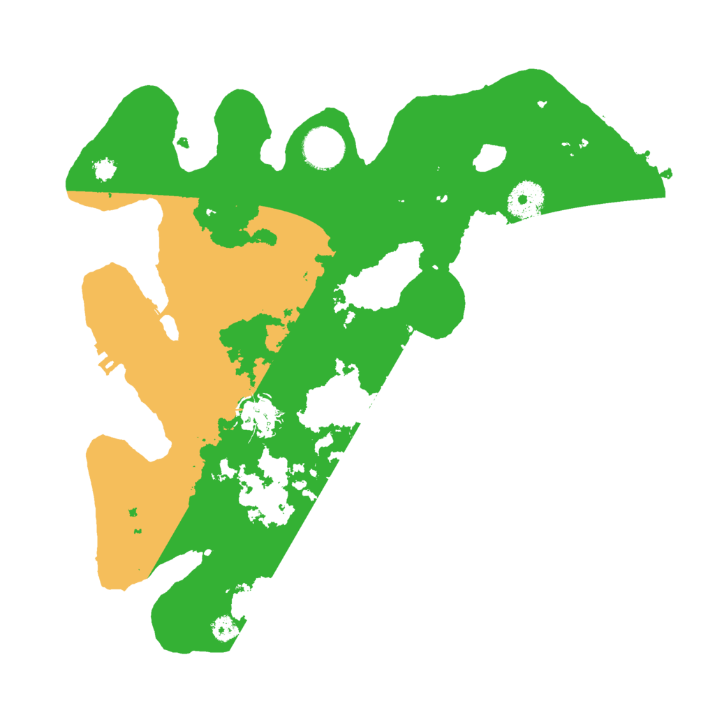 Biome Rust Map: Procedural Map, Size: 3000, Seed: 23891