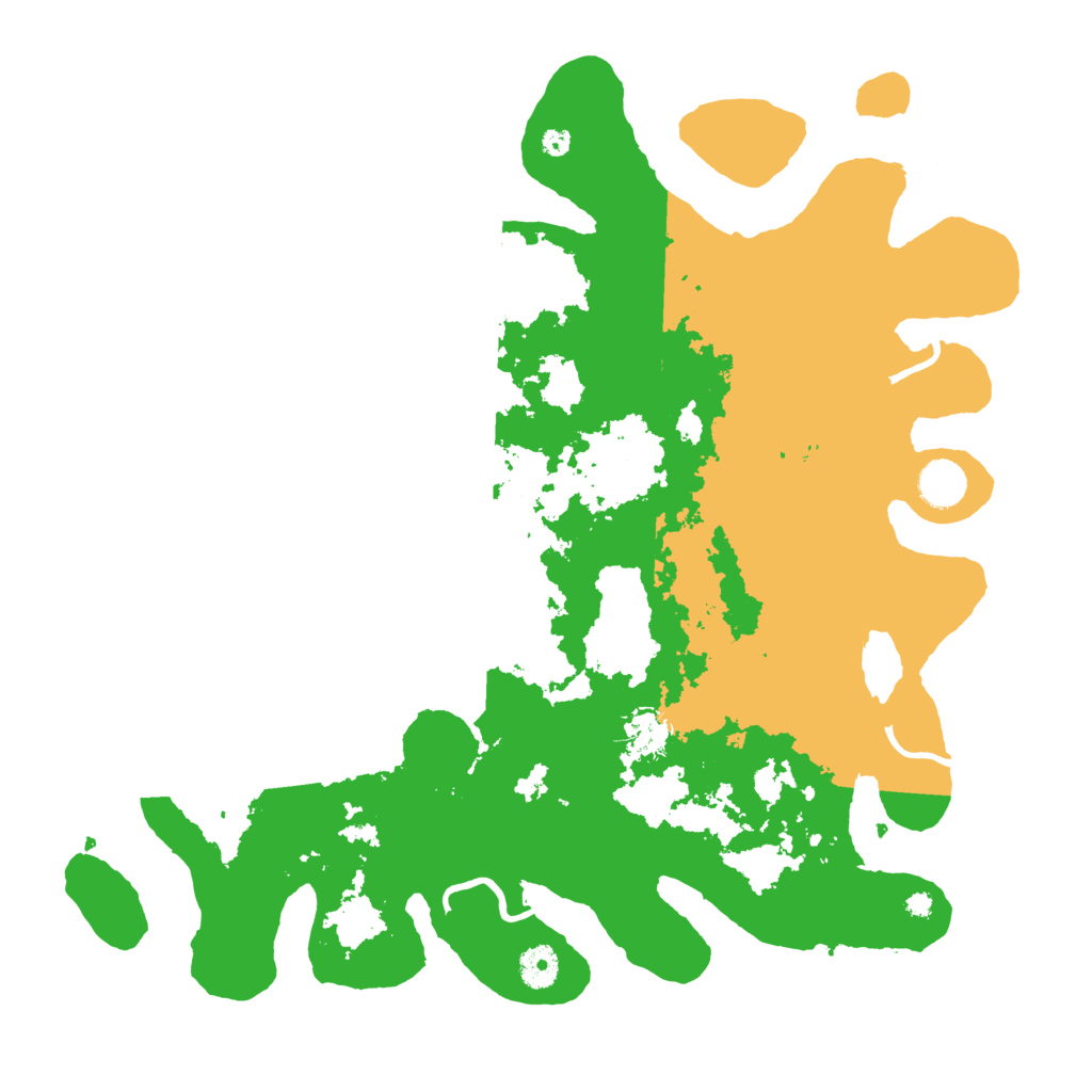 Biome Rust Map: Procedural Map, Size: 4000, Seed: 15488