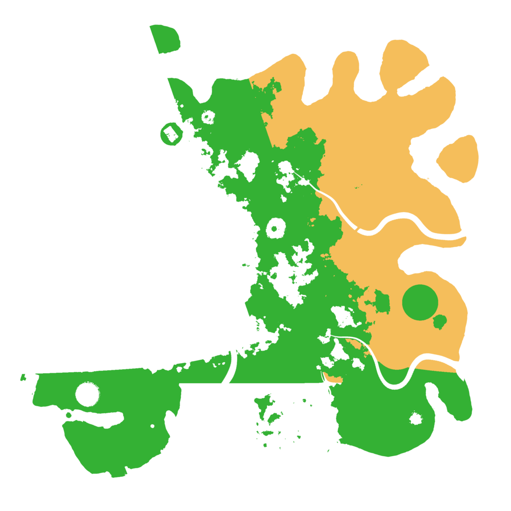 Biome Rust Map: Procedural Map, Size: 3750, Seed: 93124597