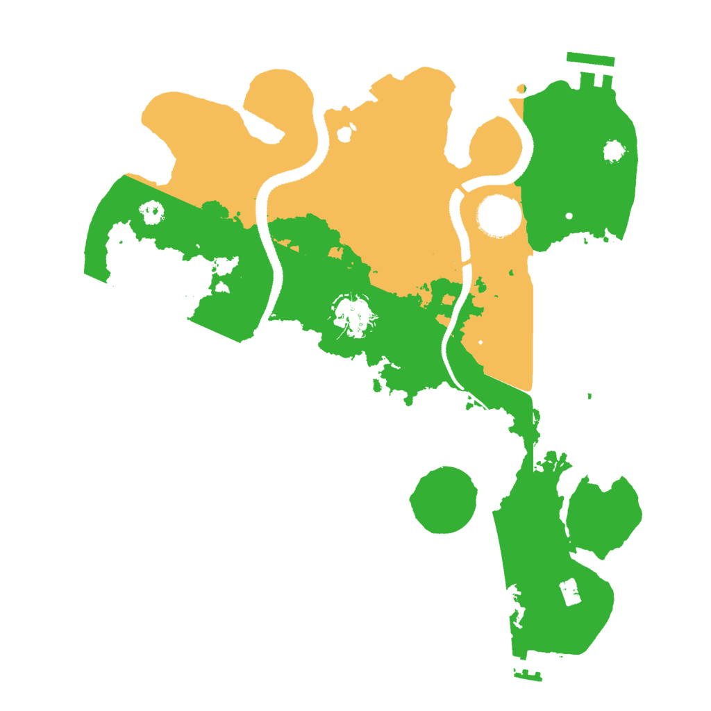 Biome Rust Map: Procedural Map, Size: 3000, Seed: 1505380917