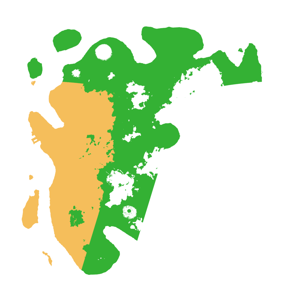 Biome Rust Map: Procedural Map, Size: 3300, Seed: 1028682387