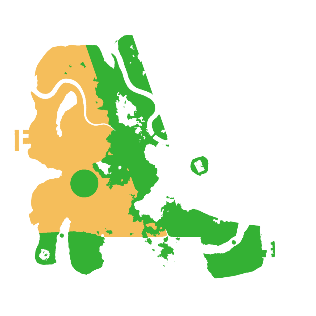Biome Rust Map: Procedural Map, Size: 3000, Seed: 1954032576
