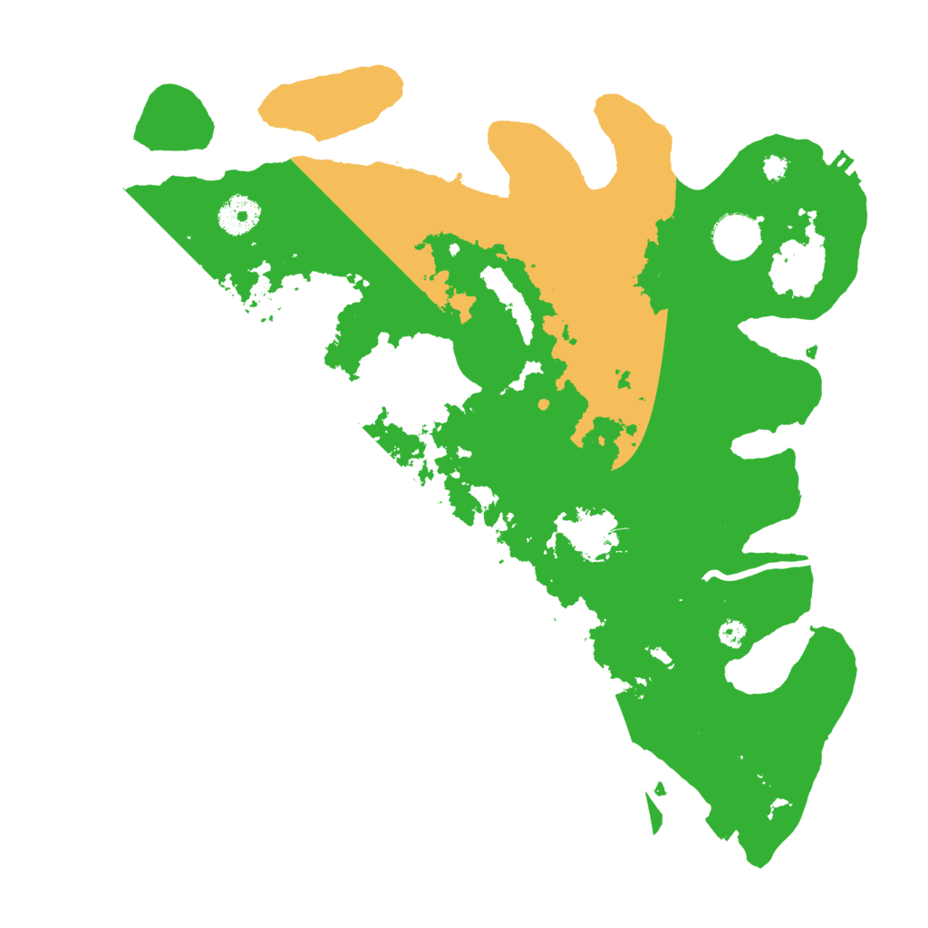 Biome Rust Map: Procedural Map, Size: 3500, Seed: 1501417334