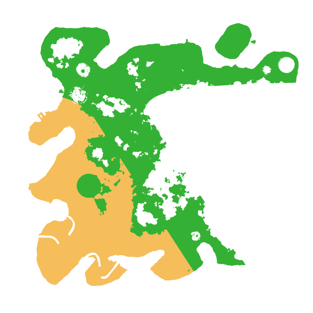 Biome Rust Map: Procedural Map, Size: 3450, Seed: 6854453