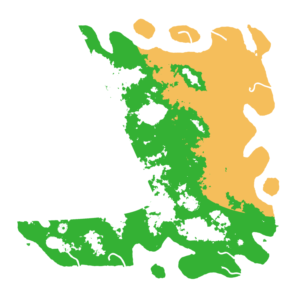 Biome Rust Map: Procedural Map, Size: 4500, Seed: 6482569