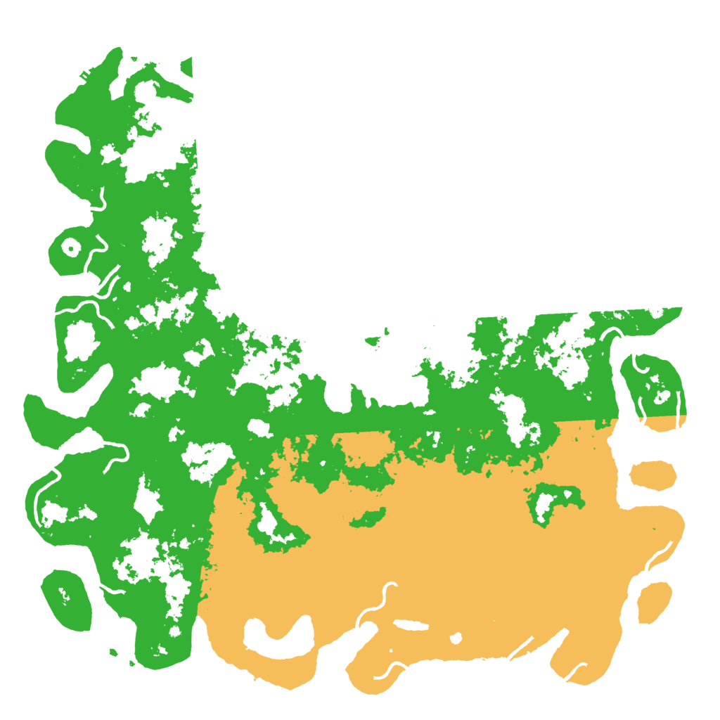 Biome Rust Map: Procedural Map, Size: 6000, Seed: 1482940966