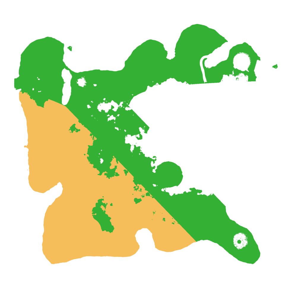 Biome Rust Map: Procedural Map, Size: 3100, Seed: 381926923